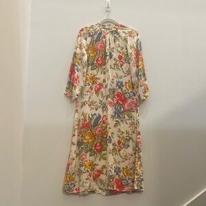 Zara Floral Maxi Dress - Multicolor